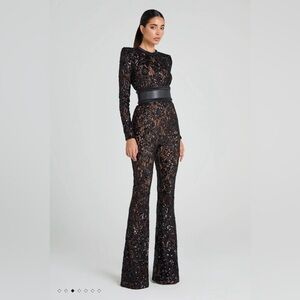Nadine Merabi sequin jumpsuit